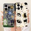 Cute Printed Phone Case For iPhone 16 Pro Max iPhone16 16Pro Soft Silicone Shockproof Cases For iPhone 16ProMax Covers Bumpers