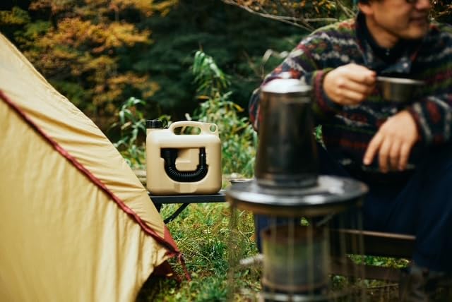 Matka 6L Storage Tank with Nozzle, Made in Japan