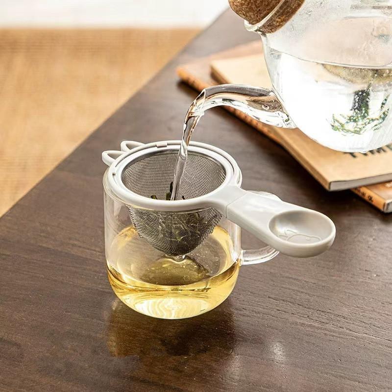 1 Pc 7.5cm Stainless Steel Matcha Strainer - Binaural Mini Fine Mesh Sieve | Tea/Coffee/Flour Kitchen Filter