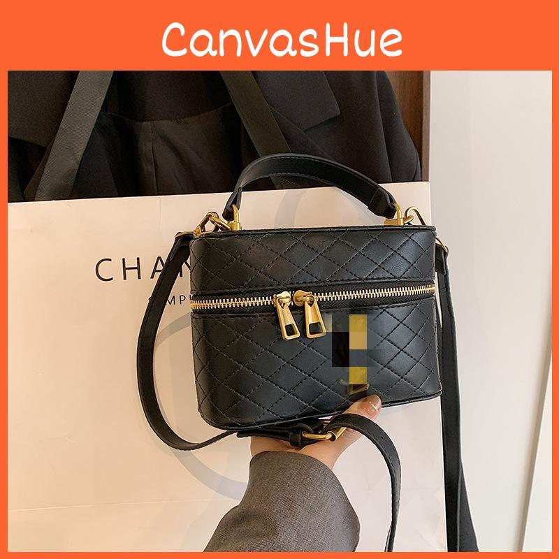 2024 Spring Summer New Embroidered Women's Bag Vintage Large Capacity Box Bag