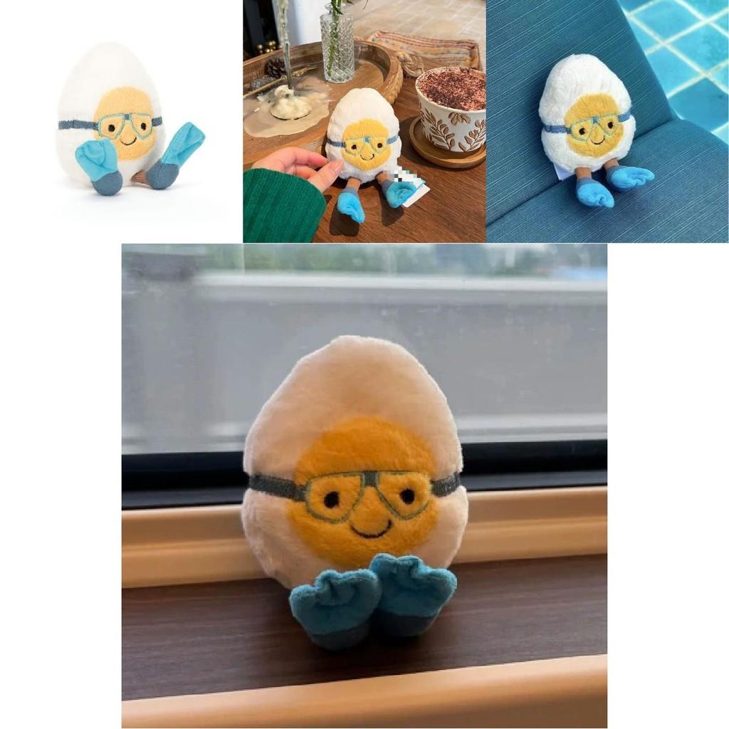 Cartoon Diving Egg Plush Doll Children Toy For Kids And Collectors