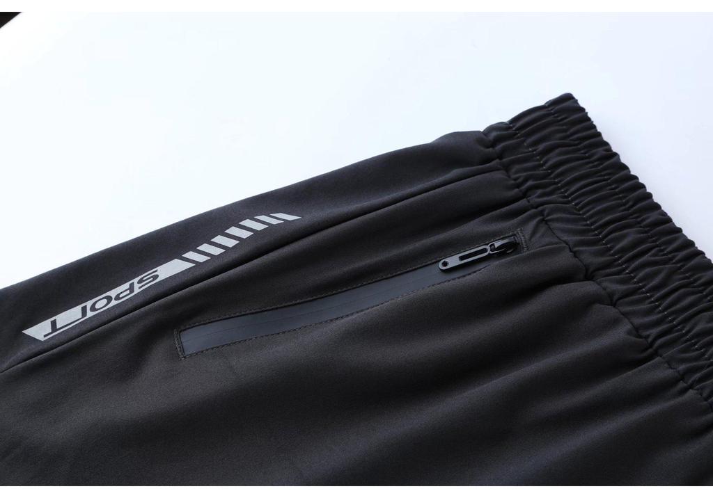 Men's Quick-Drying Double Layer Running Shorts - Anti-Exposure, Four-Point, Fake Two-Piece Design