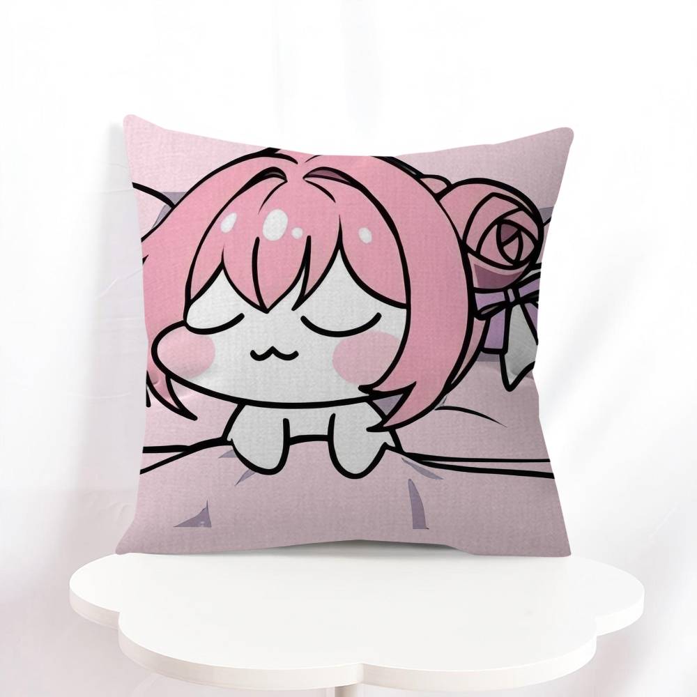 D-Dorothy DORO Cartoon Animation Personalized Picture Text Home Decorative Pillows Household Gifts 45x45cm