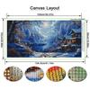 Winter Scenery House Large Size Diamond Painting Landscape Diy Full Square Round Drill Rhinestone Embroidery Mosaic Cross Stitch Kits Wall Decor