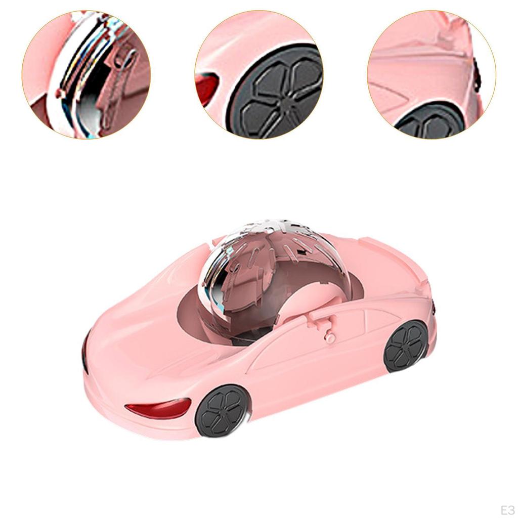 Furz Spielzeugauto Hamster Übung Tragbares Rad Tragbar Lustig Abnehmbar Transparent für Maus