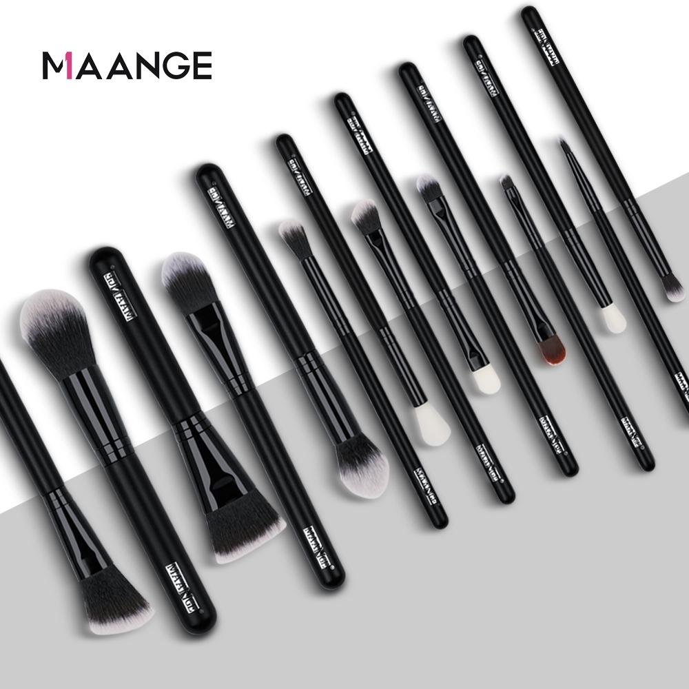 

15Pcs макияж кисти Косметический инструмент Eyeshadow Порошковая кисть Установить красоты инструменты
