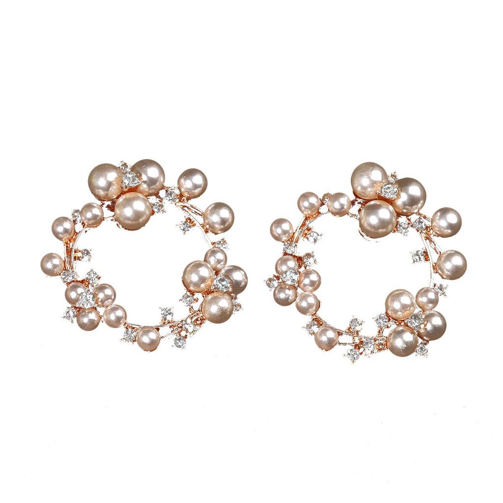 1 Pair Women Bride Accessories Brooch Shiny Clips Charm Buckle Wedding Shoes Decorations Pearl Shoes Clip