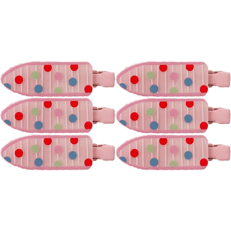 Cherry Polka Dot Floral Bow Hair Clips Love Girl Duckbill Clip Broken Hair Bangs Hair Accessories