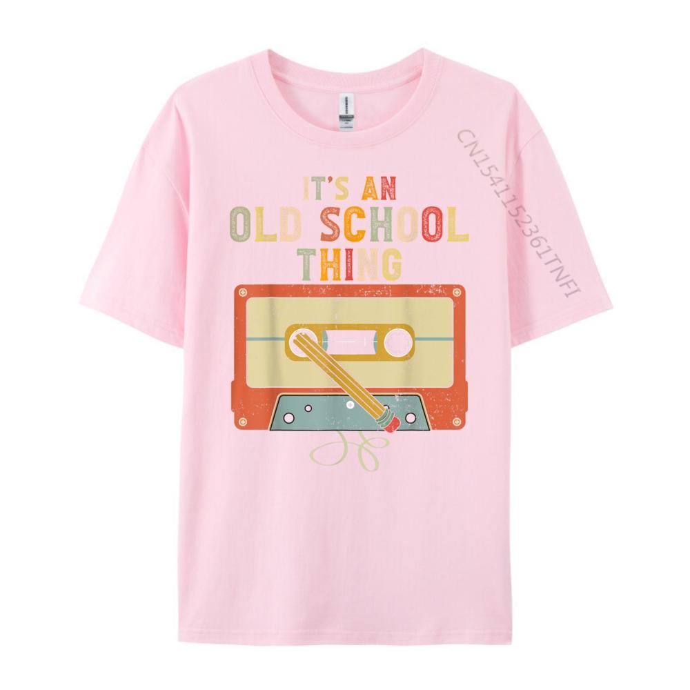 Retro Cassette Tape Music 80s 90s Women Plain T Shirts Wholesale Mans Year 2025 Graphic T Shirts Tshirts Unisex Vintage Style