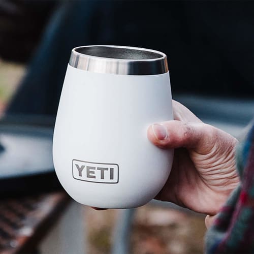 YETI Rambler 10oz Wine Tumbler, Vacuum Insulated, Stainless Steel