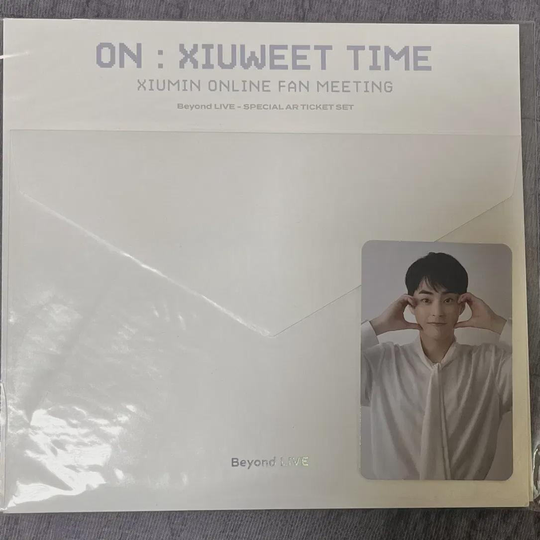 

Exo Xiumin On Sweet Time Fanmeeting Ar Ticket Full Set Sell