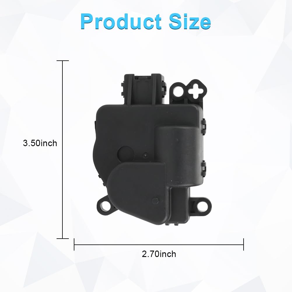 HVAC Blend Door Actuator Replacement for 604-004 Compatible with 2005-2007 Chrysler 300 Town Country Voyage Dodge Caravan Charger Dakota Grand