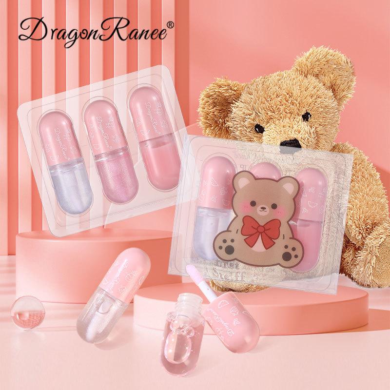 Feuchtigkeitsspendendes Lipgloss-Set, nicht verblassender Lippenfleck, Spiegellippenstift