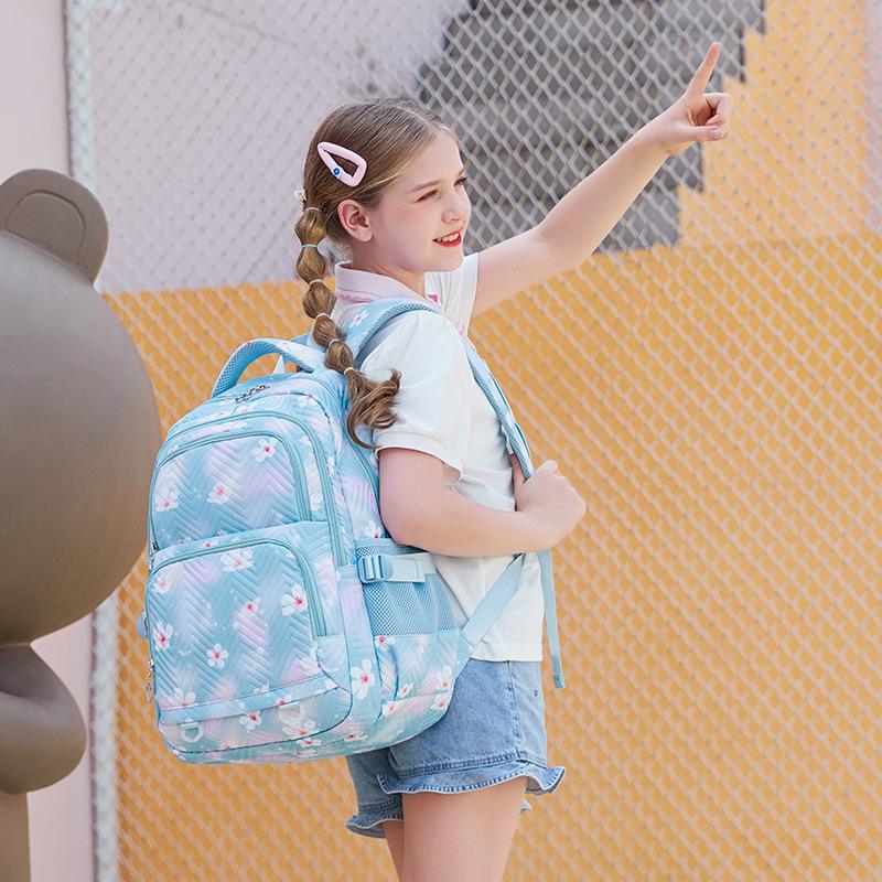 2025 Niedlicher wasserdichter Schulrucksack für Mädchen - Leicht und mit Aufdruck