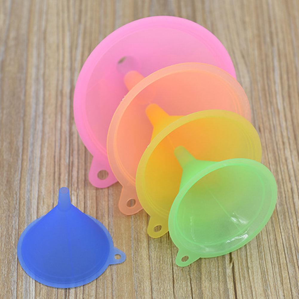 5 ks Barev Univerzální Nálevka pro Kuchyň Barevná Sada Nálevek nebo Dílna