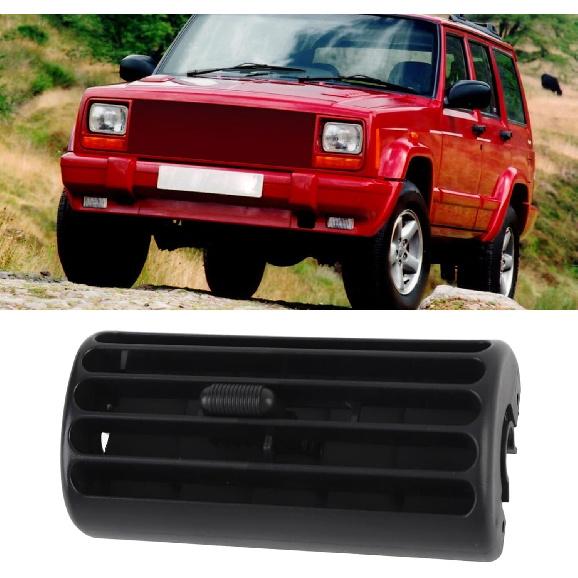 Kratka wylotu powietrza na środku deski rozdzielczej 5FS10LAZAB Odporny na zużycie plastik Wylot powietrza klimatyzacji na desce rozdzielczej Zamiennik dla Cherokee XJ 1997-2001