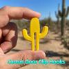 5PCS Multifunctional Cactus Door Clip Hooks Plastic Shower Hooks  Door Mounting