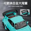 1:24 RWB Porsche 911 Widebody Modified Classic Sports Car Alloy Metal Diecast Model Car Home Decoration Desktop Display Ornament