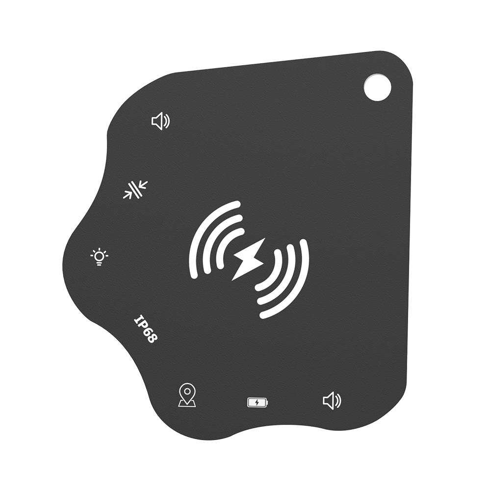 

Wireless Charging Item Card Finder Works for Apple Find My Smart Tag Wallet Tracker Wallet Anti-loss Card for Keys Suitcase Bag чорний
