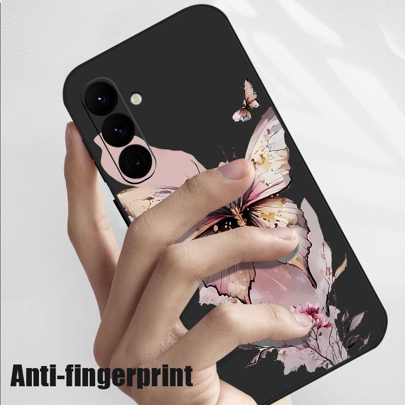 Butterfly Lanyard Case For Samsung Galaxy S24 S25 Ultra S23 S22 Ultra S21 S20 FE A14 A34 A15 A35 A52 A53 A54 A55 5G A16 A36 A56 Cover