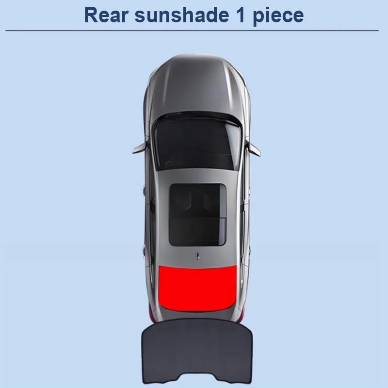 Sun Shades For Hongqi EHS7 Tiangong 08 2024 2025 2026 Sunshades Magnetic Heat insulation Curtains Window Visor Car Accessories