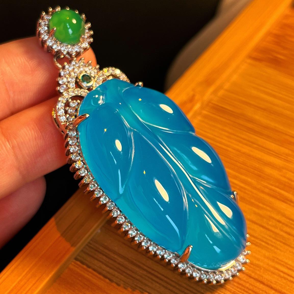 

Natural Agate Blue Chalcedony Anyway, The Female Opening Is Slightly Inlaid, And The Real Shot Is Fidelity.