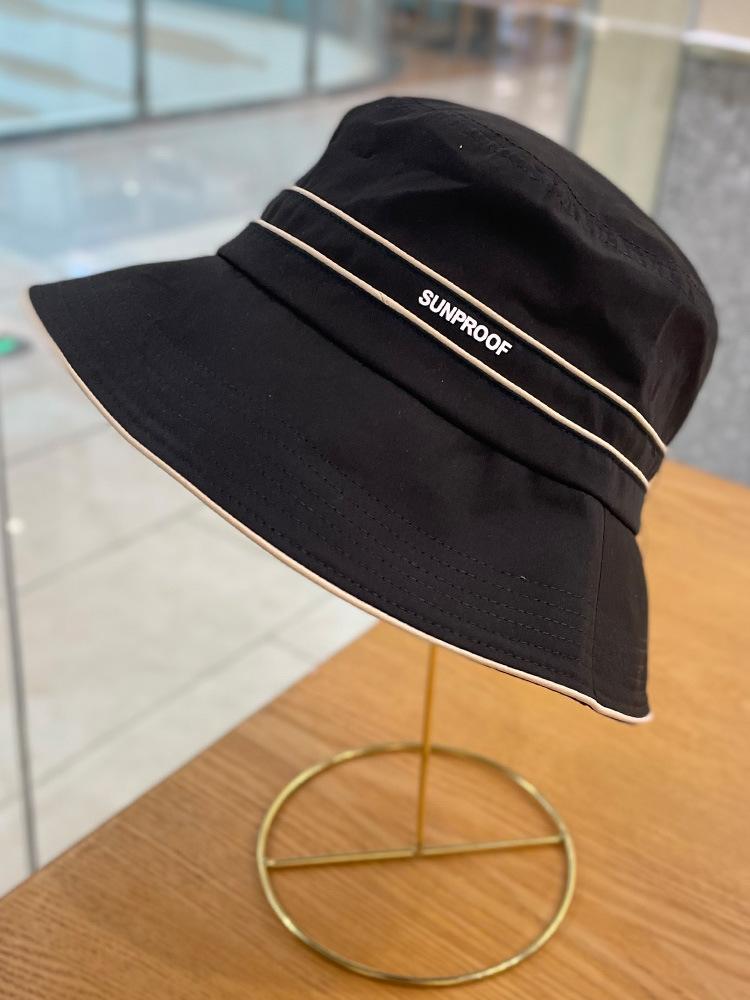 

Женская шляпа рыбака простая с надписью солнцезащитная солнцезащитная литературная шляпа чёрный