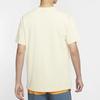 Nike T Shirts Men's Fossil Gray Crew Neck Moderate Straight Fit CZ8671-208