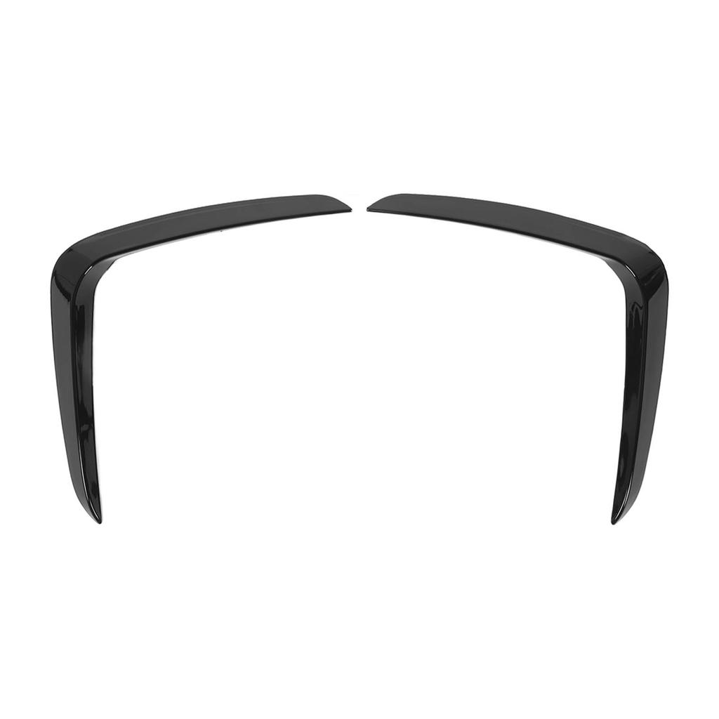 2 STÜCKE Frontstoßstange Seitenentlüftungssplitter Links Rechts Glänzend Schwarz für X3 G01 X4 G02 LCI M Sport 2021
