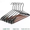 Beech Wood Non-Slip Clothes Hanger - Solid Wooden Hanger for Drying, Adult Clothing Storage, and No-Trace Hanging.