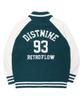 Distn9Ne Varsity Knit Zip-Up Dark Green (Lp5Su516-046)
