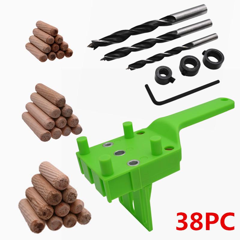 Wood Board Drilling Locator Tool for Dowel Jointing