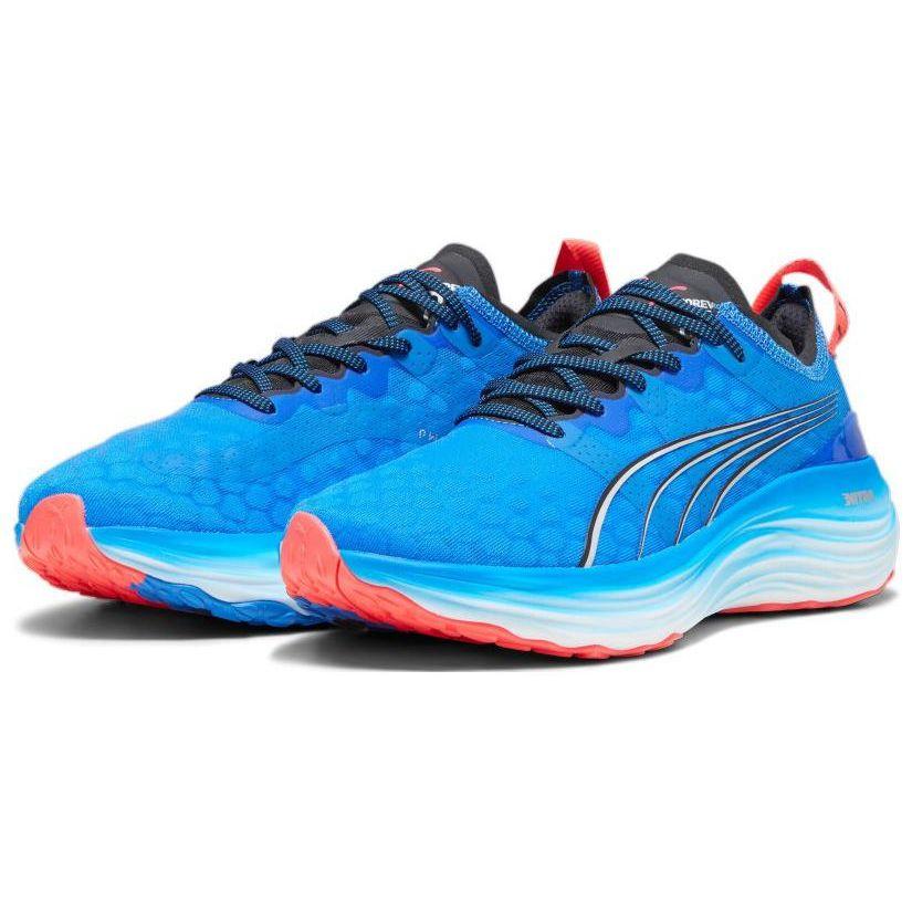 Puma Foreverrun Nitro Ultra Unisex Blue Black Red Running Sneakers 377757-11