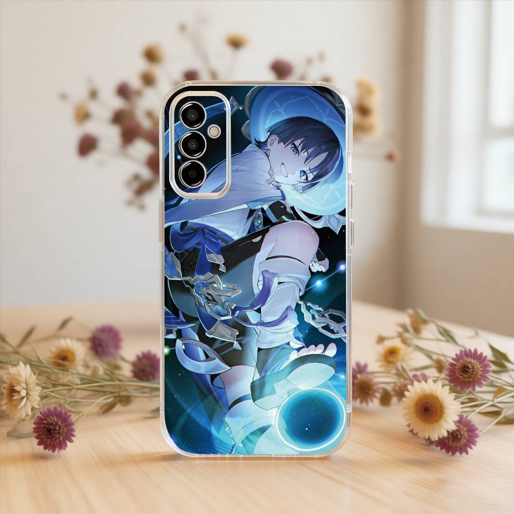 Genshin Impact Wanderer Phone Case For SamsungA10,12,20,21S,30,31,40,50,51,52,70,71 Transparent Cover