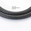 Upgrade Stainless1.5M Black Flexible Shower Hose Long Bathroom Shower Hose Extension Plumbing Pulling Tube Bath Accessories