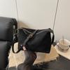 New Suede Lazy Wind Tote Bag Leather Matte Commuter Large Capacity Women's Bag Shoulder Crossbody Armpit Bag