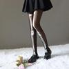 Women's Stockings Sexy Thin Black Thin Leggings Halloween Skeleton Silk Tights  Skull Print Pantyhose Cosplay Party