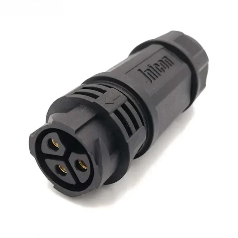 M25 50A Waterproof Connector IP67 2 3 Pin Male Female Connectors 6-18mm 300V High Current Docking Soldering/Screw Lock Wire Plug