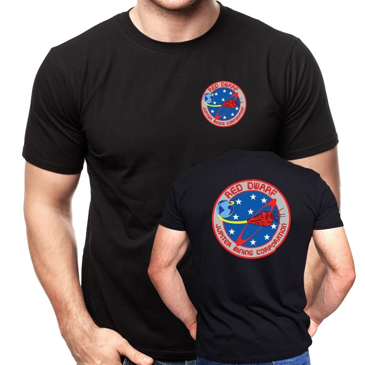 Red Dwarf Patch Design Double Sided Adult Shirt XXL
