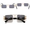 Vintage Retro Punk Rectangle Sunglasses for Women Fashion Hollow Out Metal Frameds Steampunk Style Sunglasses Men Eyewear Mirror Oculos De Sol UV400