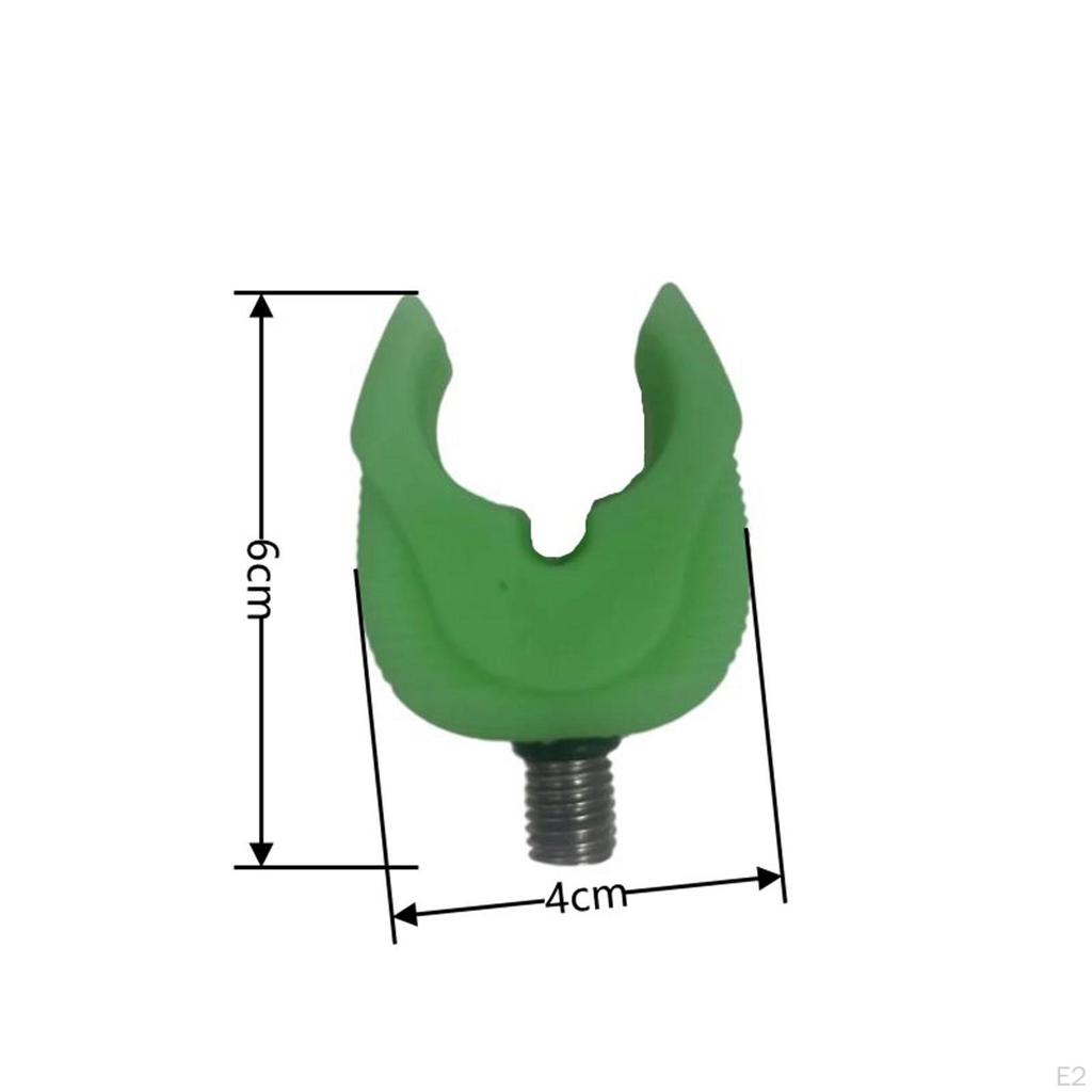 Carp Fishing Rod Rest Butt Clamp Portable Gripper Luminous