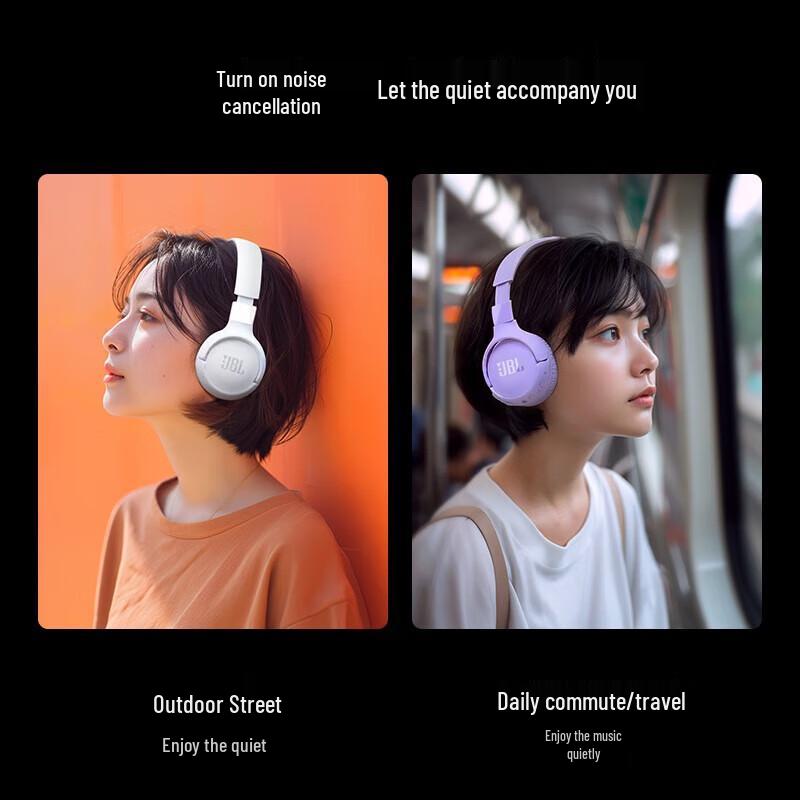 JBL Tune 670NC Wireless Over-Ear Noise-Cancelling Headphones