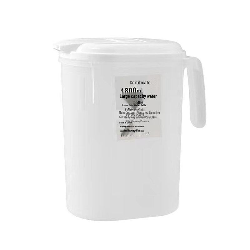 High-Temperature Resistant Large-Capacity Cold Water Pitcher with Lid Filter