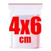 500/100pcs Self Sealed Bags Plastic Storage Bag for Jewelry Food Pills Transparent Zipper Storage Bag Package Pouches 2030
