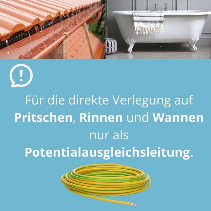 Câble - lapp - h07v-k - 10 mètres - cuivre - pvc - vert/jaune