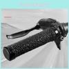 Mountain Bike Handlebar Grips With Locking Silicone Material For Secure Ride Control