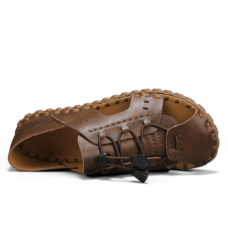 Men's Sandals New Walking Shoes Male Summer Casual Beach Shoes Men Breathable Man Sandals 2024