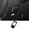 Car Console Multimedia Emergency Button Cover For Benz C-Class W205 Bright Black