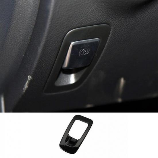Car Console Multimedia Emergency Button Cover For Benz C-Class W205 Bright Black