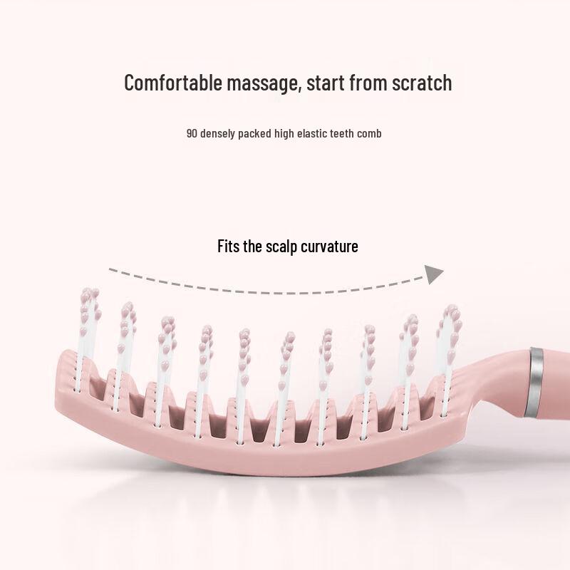 Fluffy High Crown Styling Rib Comb Set
